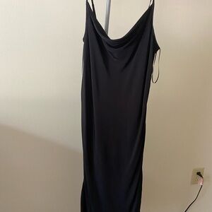 New Nine West Black Backless Dress